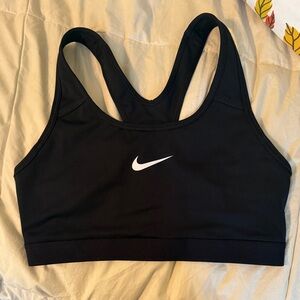 Nike Women's Black and White Sports Bra